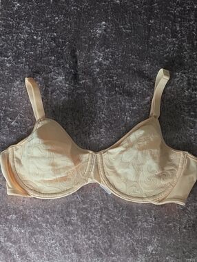 NWOT Van Elle Size 36C Peach Colour Stretch Lace Bra